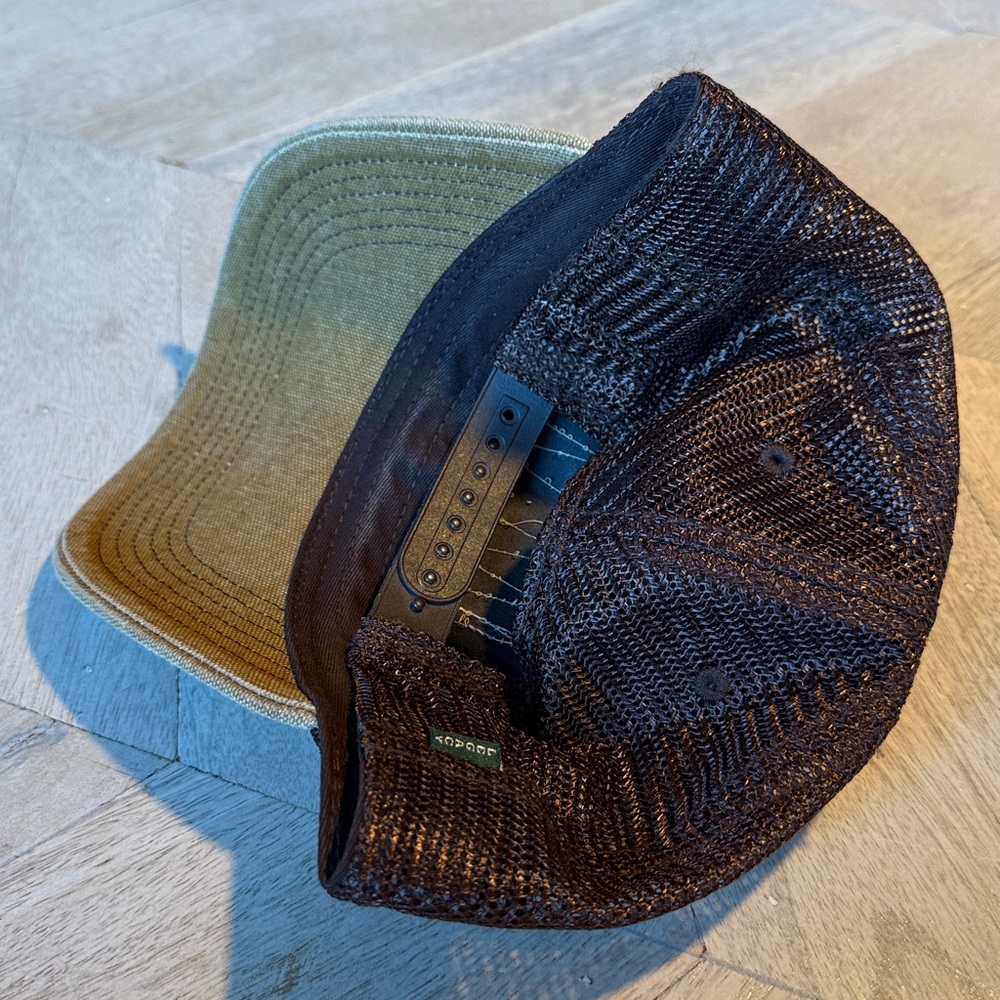 Jackson Hole Wyoming Trucker Hat in Shades of Brown EUC - Picture 4 of 4